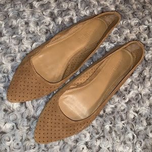 J.Crew brown flats; Size 7.5
